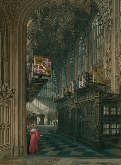 Henry 7th Chapel, Westminster Abbey, Lontoo tekijältä Charles Wild