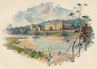 Chatsworth Derwentistä, 1890 tekijältä Charles Wilkinson