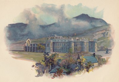 Holyroodin palatsi, 1890 tekijältä Charles Wilkinson