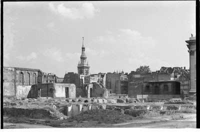 St Mary-le-Bow Church, Cheapside, City ja City of the London, GLA, 1941 - 1945. tekijältä Charles William Prickett