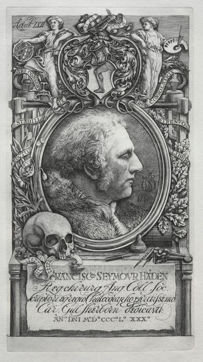 Hadeniana - Sir Francis Seymour Hadenin muotokuva tekijältä Charles William Sherborn