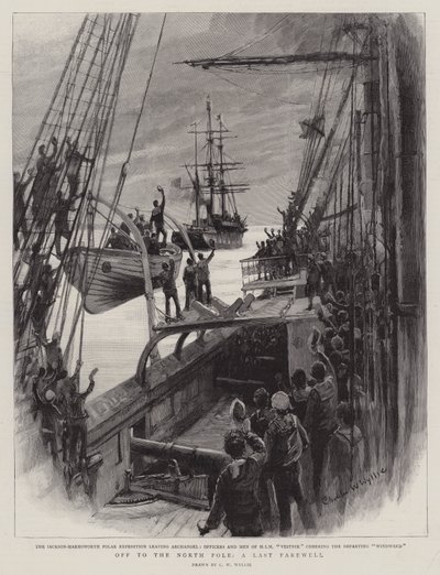 Pohjoisnavalle, viimeiset jäähyväiset tekijältä Charles William Wyllie