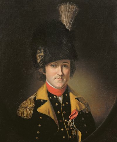 Charles Armand Tretin (1751-93) Rouerien markiisi tekijältä Charles Willson Peale