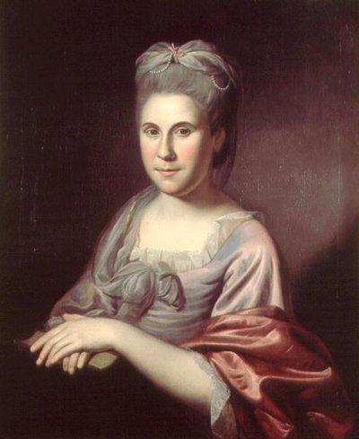 Rouva Ann Borden Hopkinson (1746-1827) 1775 tai 1778 tekijältä Charles Willson Peale