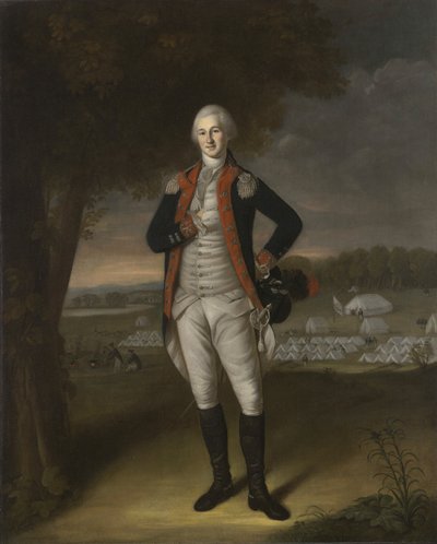 Walter Stewart, 1781 tekijältä Charles Willson Peale