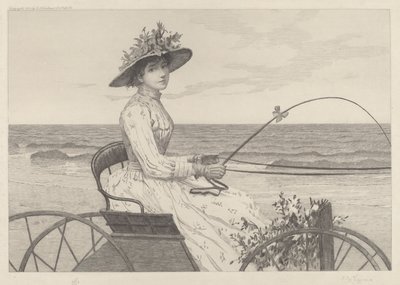 Nimetön (nainen vaunuissa) tekijältä Charles X. Harris