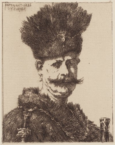 Miehen muotokuva tekijältä Charles Yardley Turner
