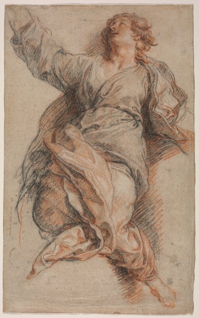 Pyhä Johannes evankelista, n. 1700-1702. tekijältä Charles de la Fosse