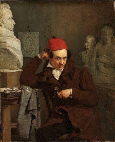 Louis Royerin muotokuva Louis Royerin (1793-1868) muotokuva. Kuvanveistäjä tekijältä Charles van Beveren
