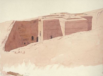 Giorgis I, Lalibela, Etiopia, 1996 (wc paperilla) tekijältä Charlie Millar