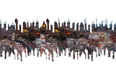 City Phantoms, 2011 (kollaasi) tekijältä Charlotte Orr