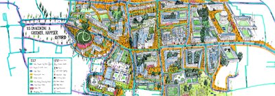Oxfordin kartta 2021 tekijältä Charlotte Orr