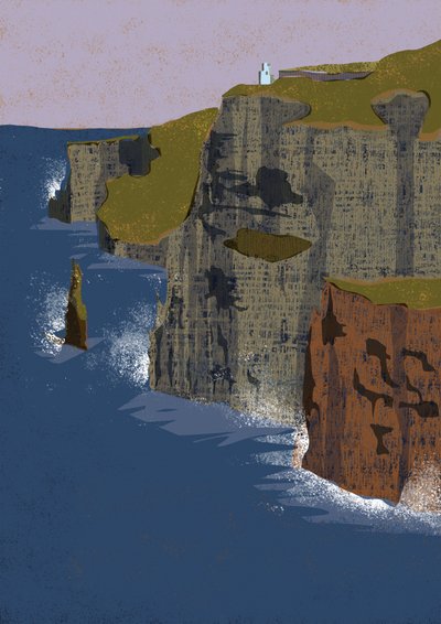 Towering Cliffs -majakka tekijältä Charlotte Trudgett