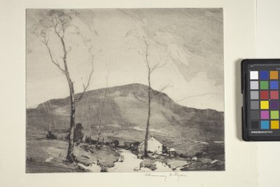 House In The Hills (muste) tekijältä Chauncey Foster Ryder