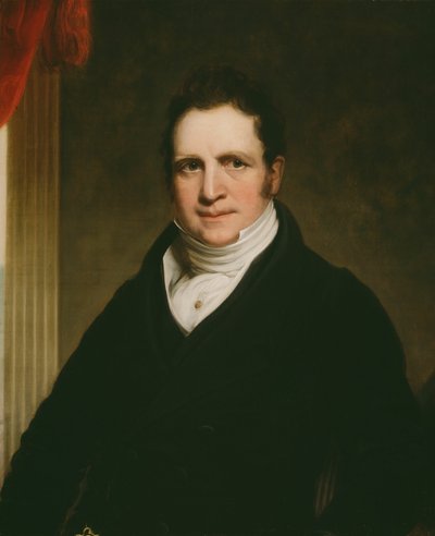 Thomas Abthorpe Cooper 1776-1849, n. 1822. tekijältä Chester Harding