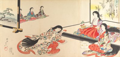 Chiyoda Castle Album of Women, 1895., 1895. tekijältä Chikanobu Yoshu