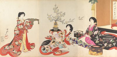 Chiyoda Castle Album of Women, 1895., 1895. tekijältä Chikanobu Yoshu