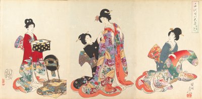 Chiyoda Castle Album of Women, 1895., 1895. tekijältä Chikanobu Yoshu