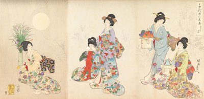 Chiyoda Castle Album of Women, 1895., 1895. tekijältä Chikanobu Yoshu