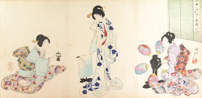 Chiyoda Castle Album of Women, 1895., 1895. tekijältä Chikanobu Yoshu