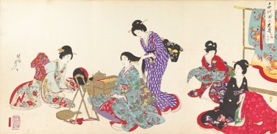 Chiyoda Castle Album of Women, 1895., 1895. tekijältä Chikanobu Yoshu