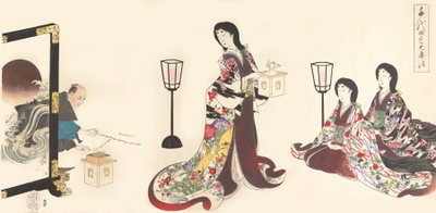 Chiyoda Castle Album of Women, 1895., 1895. tekijältä Chikanobu Yoshu