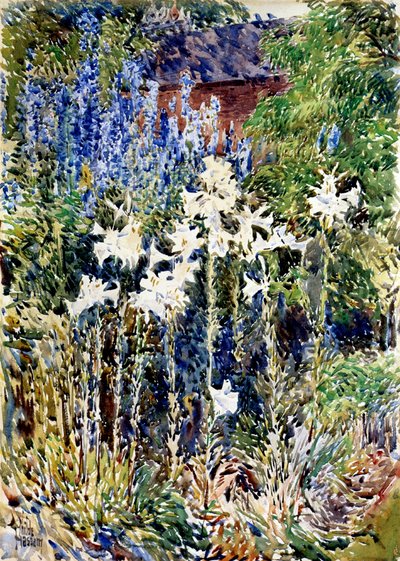 Kukkapuutarha tekijältä Childe Frederick Hassam