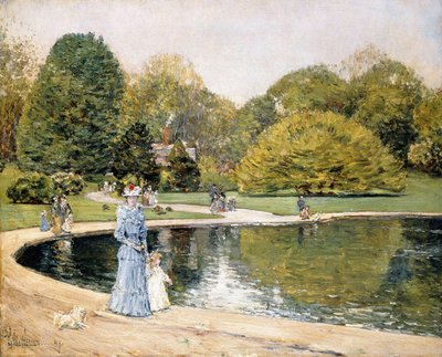 Keskuspuisto tekijältä Childe Frederick Hassam