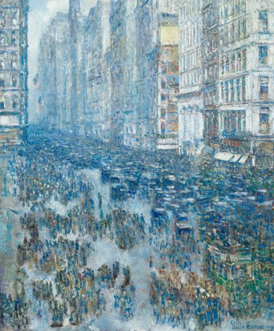 Cinquena Avinguda finlandesa tekijältä Childe Frederick Hassam