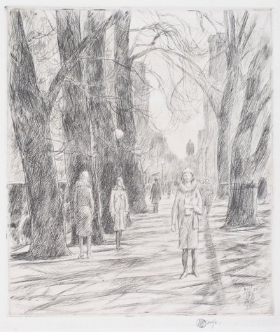 Lafayette Square, Washington tekijältä Childe Frederick Hassam