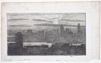 Manhattan tekijältä Childe Frederick Hassam