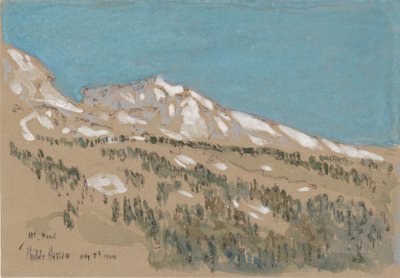 Mt. Hood tekijältä Childe Frederick Hassam