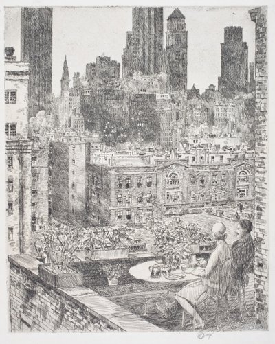New Yorkin kevät tekijältä Childe Frederick Hassam
