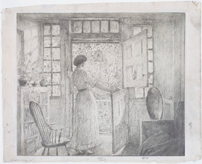 Hollantilainen ovi tekijältä Childe Frederick Hassam