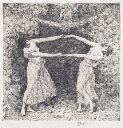 Laurel-tanssi tekijältä Childe Frederick Hassam