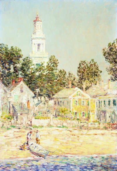 Valkoinen kirkko, Provincetown tekijältä Childe Frederick Hassam