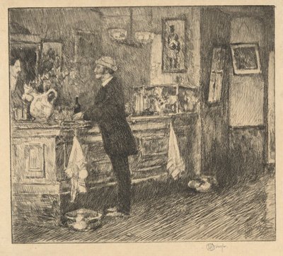 New England Barroom tekijältä Childe Hassam