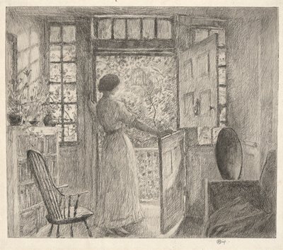 Hollantilainen ovi tekijältä Childe Hassam