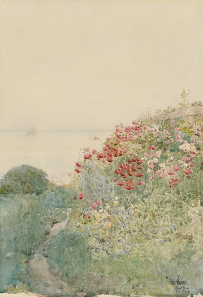 Unikkopelto, Isles of Shoals tekijältä Childe Hassam