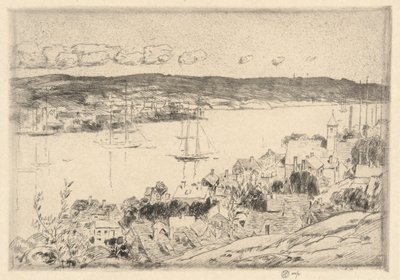 Gloucester tekijältä Childe Hassam