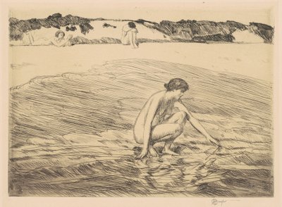 Nousuvesi, Montauk tekijältä Childe Hassam