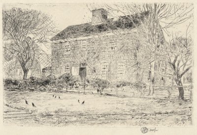 Home Sweet Home, nro 2, Easthampton, 1923 tekijältä Childe Hassam