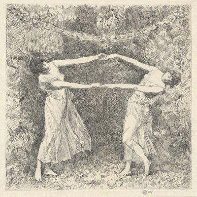 Laurel Dance tekijältä Childe Hassam