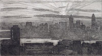 Manhattan tekijältä Childe Hassam
