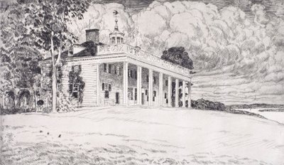 Mount Vernon tekijältä Childe Hassam