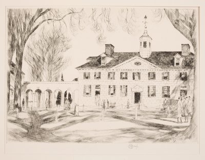 Mt. Vernon, 1925 tekijältä Childe Hassam