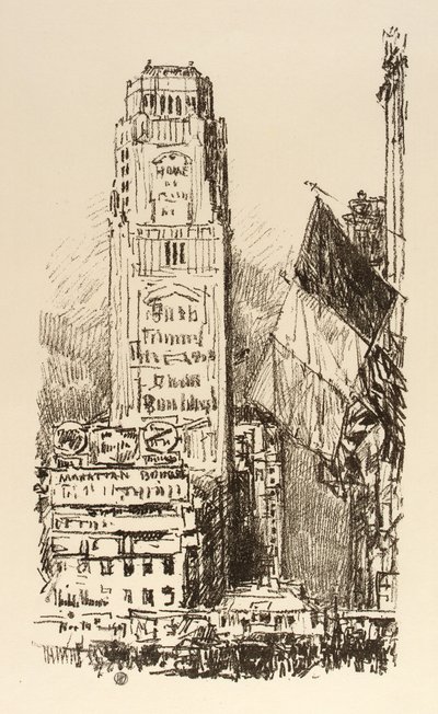 New York kimppu tekijältä Childe Hassam