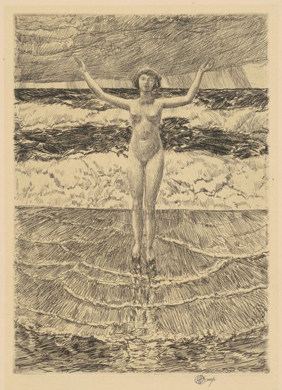 Sadepisarat ja surffaus tekijältä Childe Hassam
