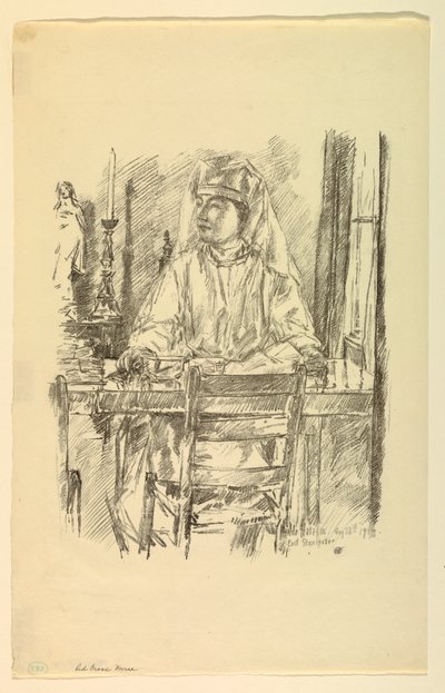 Punaisen Ristin sairaanhoitaja tekijältä Childe Hassam