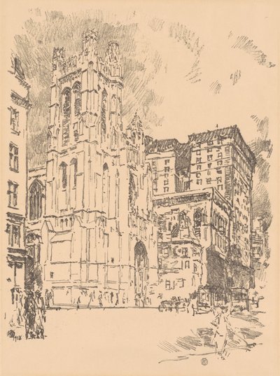 St. Thomas, New York tekijältä Childe Hassam